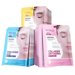 15pcs Retinol Collagen Firming Hydrating Brightening Moisturizing Facial Masks