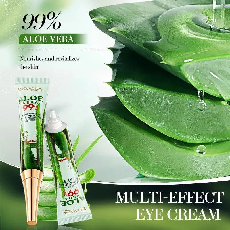 2 Piece Aloe Vera Skin Care Set Creams For Face & Eyes