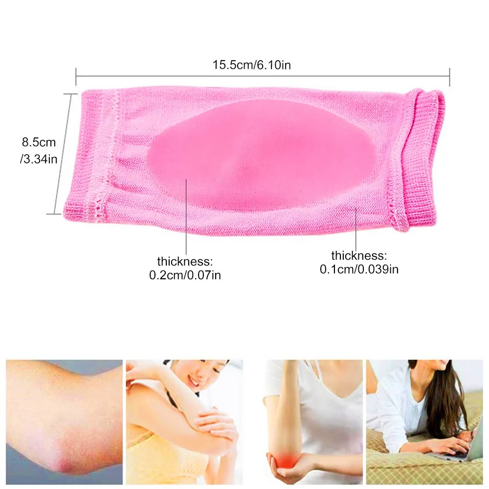 2pcs/pair Moisturizing Breathable Elbow Protection Cover Pads for Cracked Dry Skin Cuticles