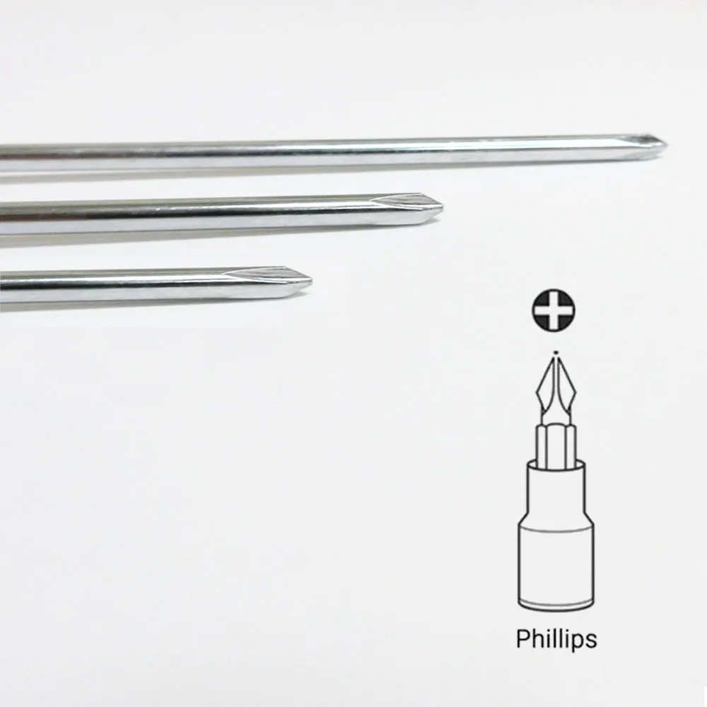 6PCS Precision Slotted & Phillips Screwdriver Set Electronic Micro Hobby Jewelry