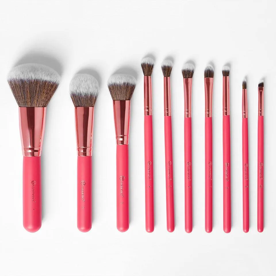 BH Cosmetics Bombshell Beauty 10 Pcs Brush Set BH0005