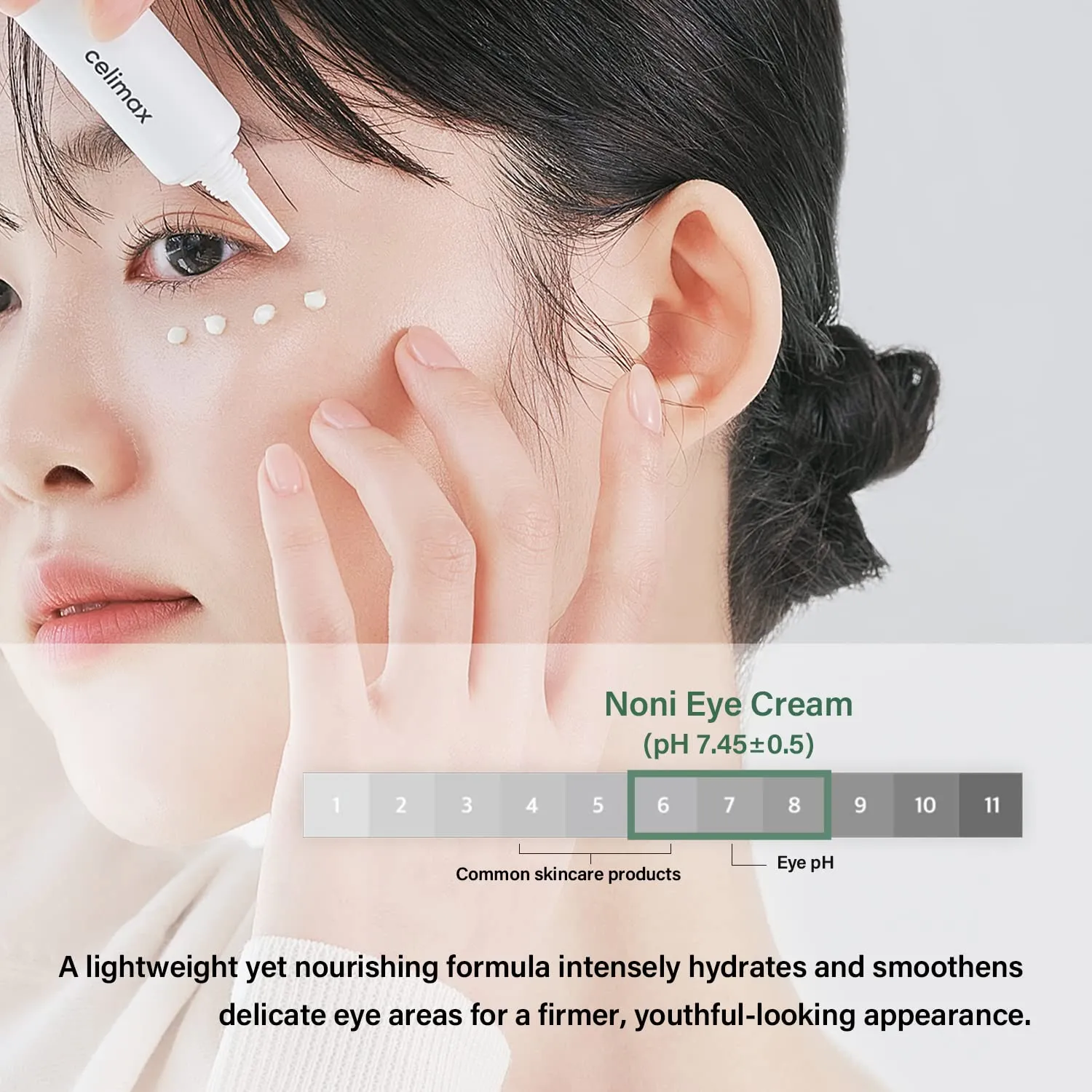 celimax Real Noni Eye Cream | with Noni Extract & Bakuchiol (Retinol), For Wrinkle, Crows Feet & Under Eye, Dark Circles, Hydrating, Sensitive For Skin, 20ml