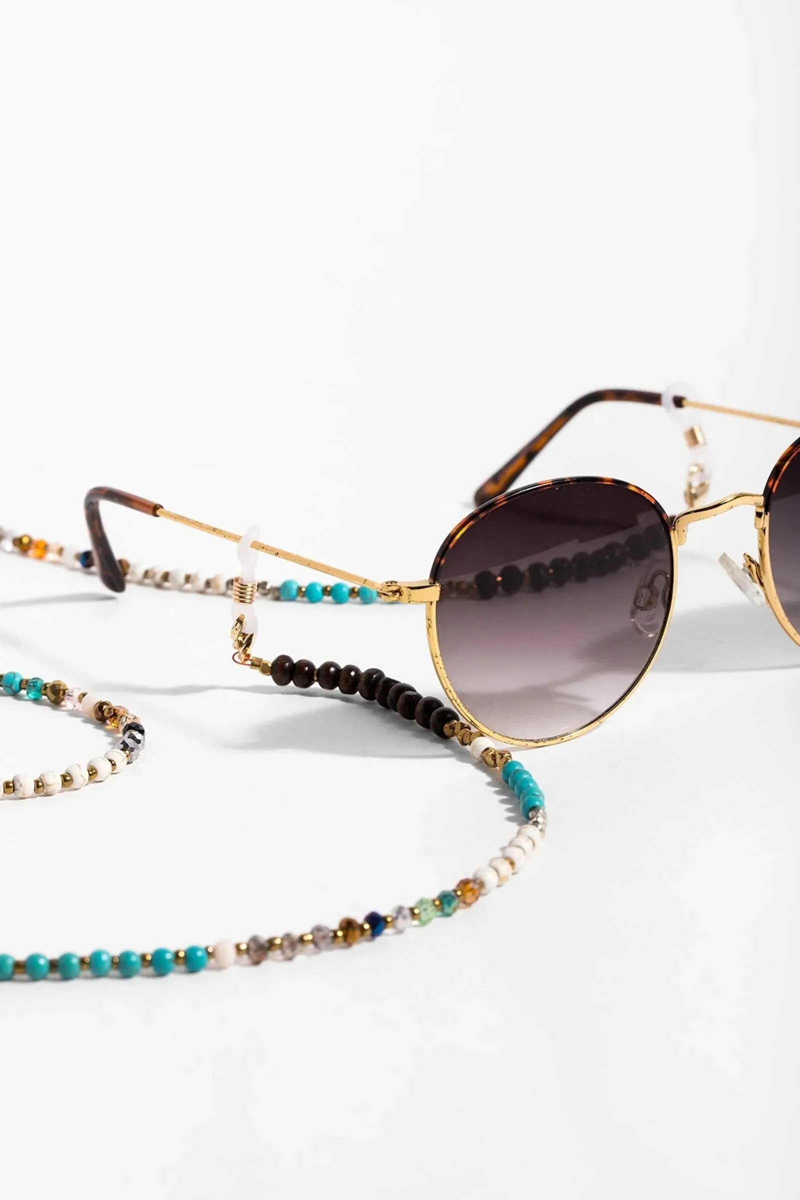 Hand-Beaded Convertible Mask Chain