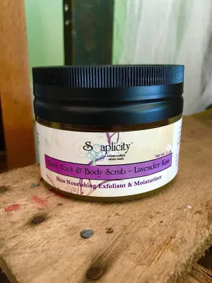 Hand, Foot & Body Scrub - Lavender Kiss