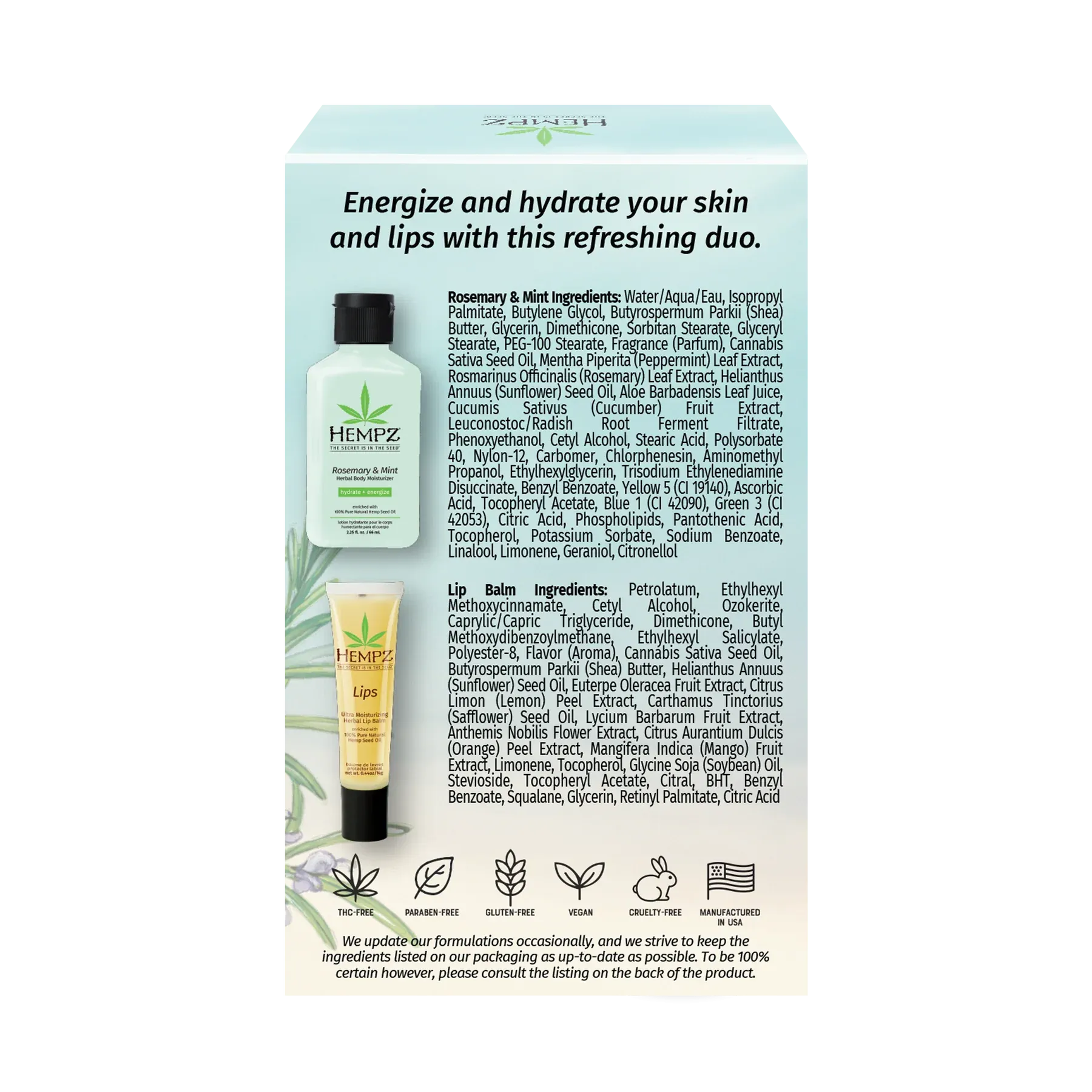 Hempz - Herbal Bliss Kit