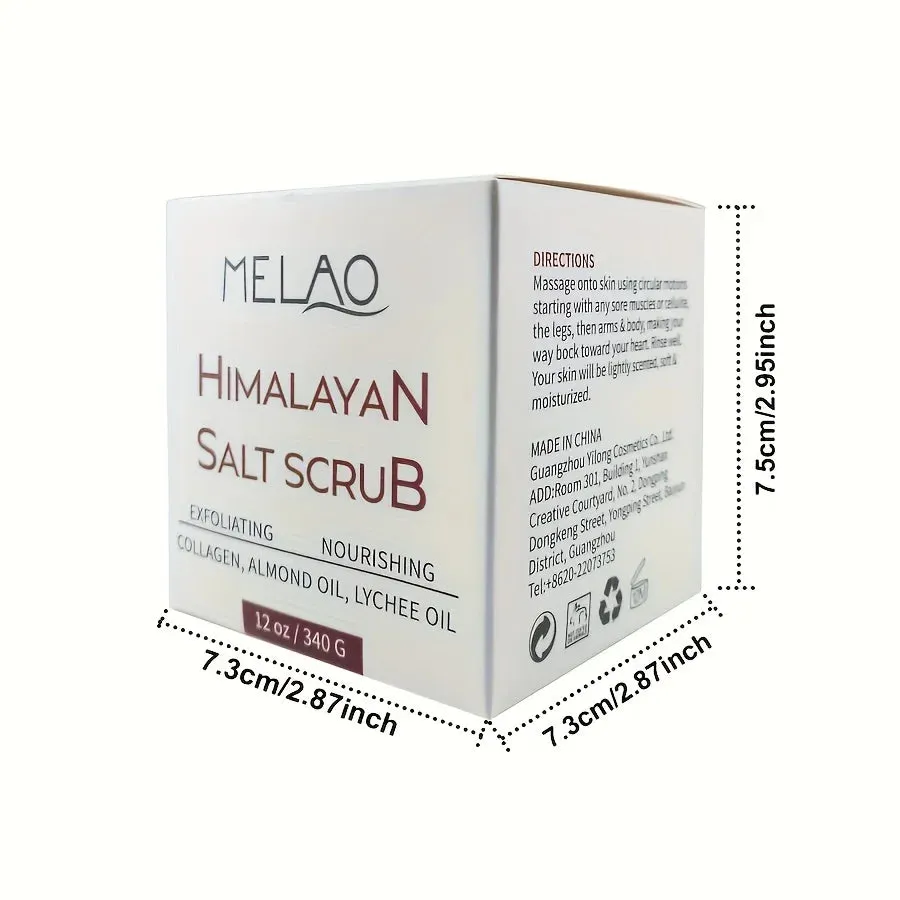 Himalayan Salt Body Scrub - MELAO Exfoliating