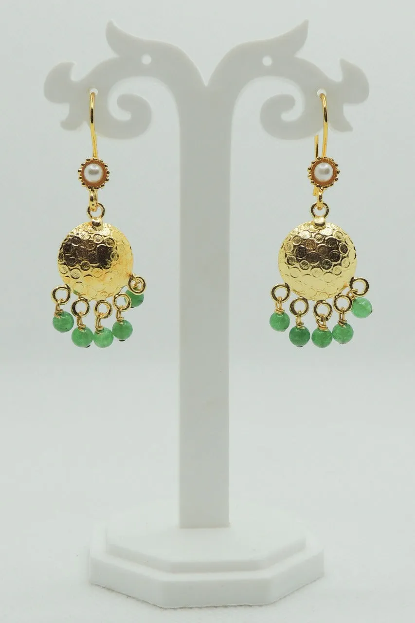Ila Earrings In Green