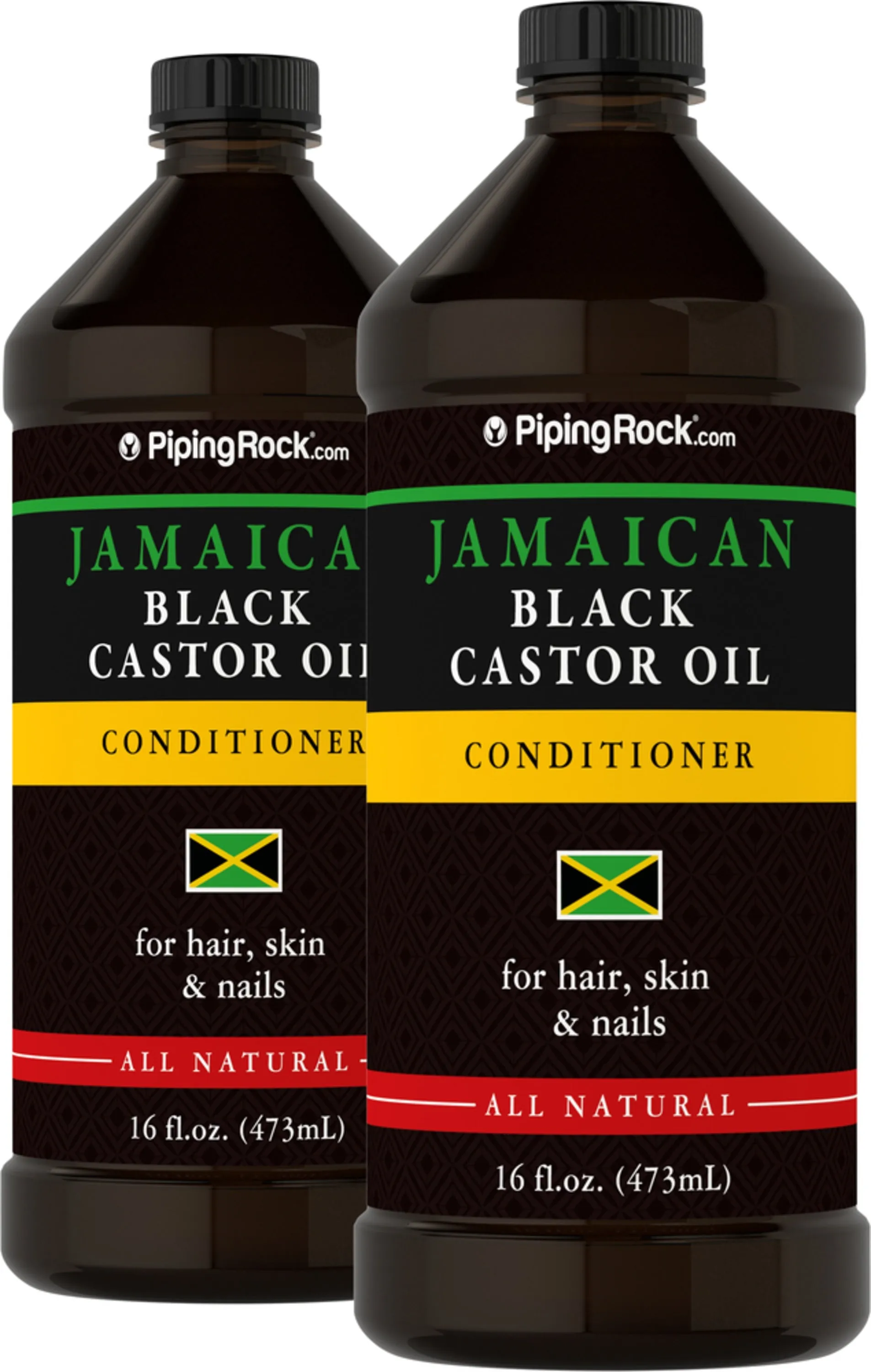 Jamaican Black Castor Oil, 16 fl oz (473 mL) Bottle, 2  Bottles