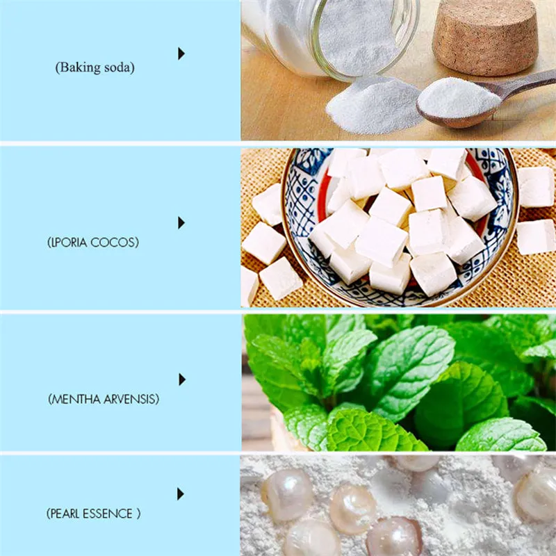 Jiumutang 50g baking soda to clean stains, yellow teeth and bad breath