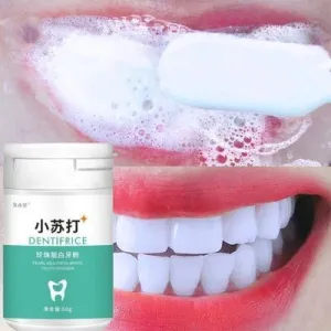 Jiumutang 50g baking soda to clean stains, yellow teeth and bad breath