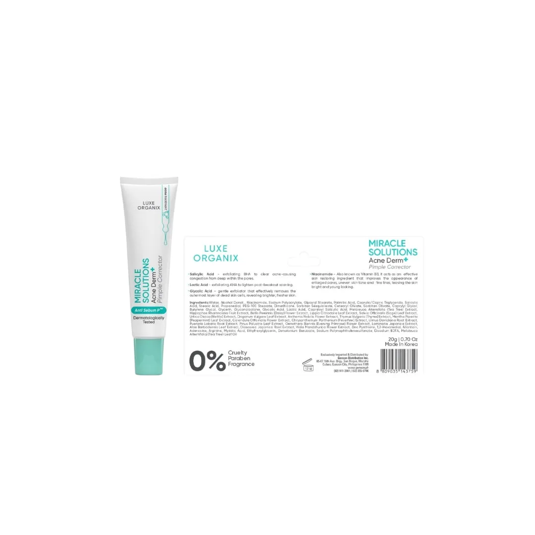 Miracle Solutions Acne Derm  Pimple Corrector 20g