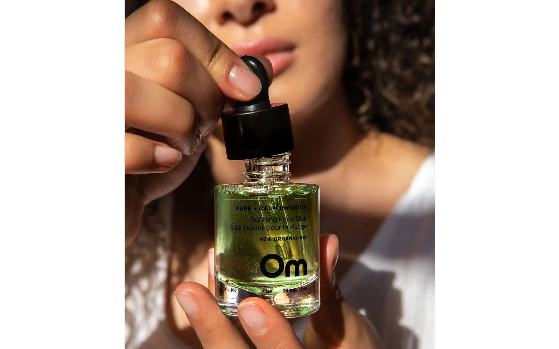 Om - Pure   Calm Infusion Refining Face Elixir Mini