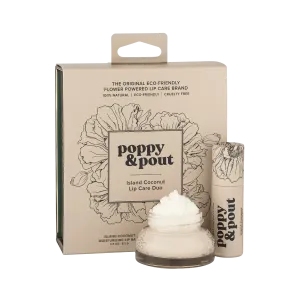 Poppy and Pout Lip Care Duo