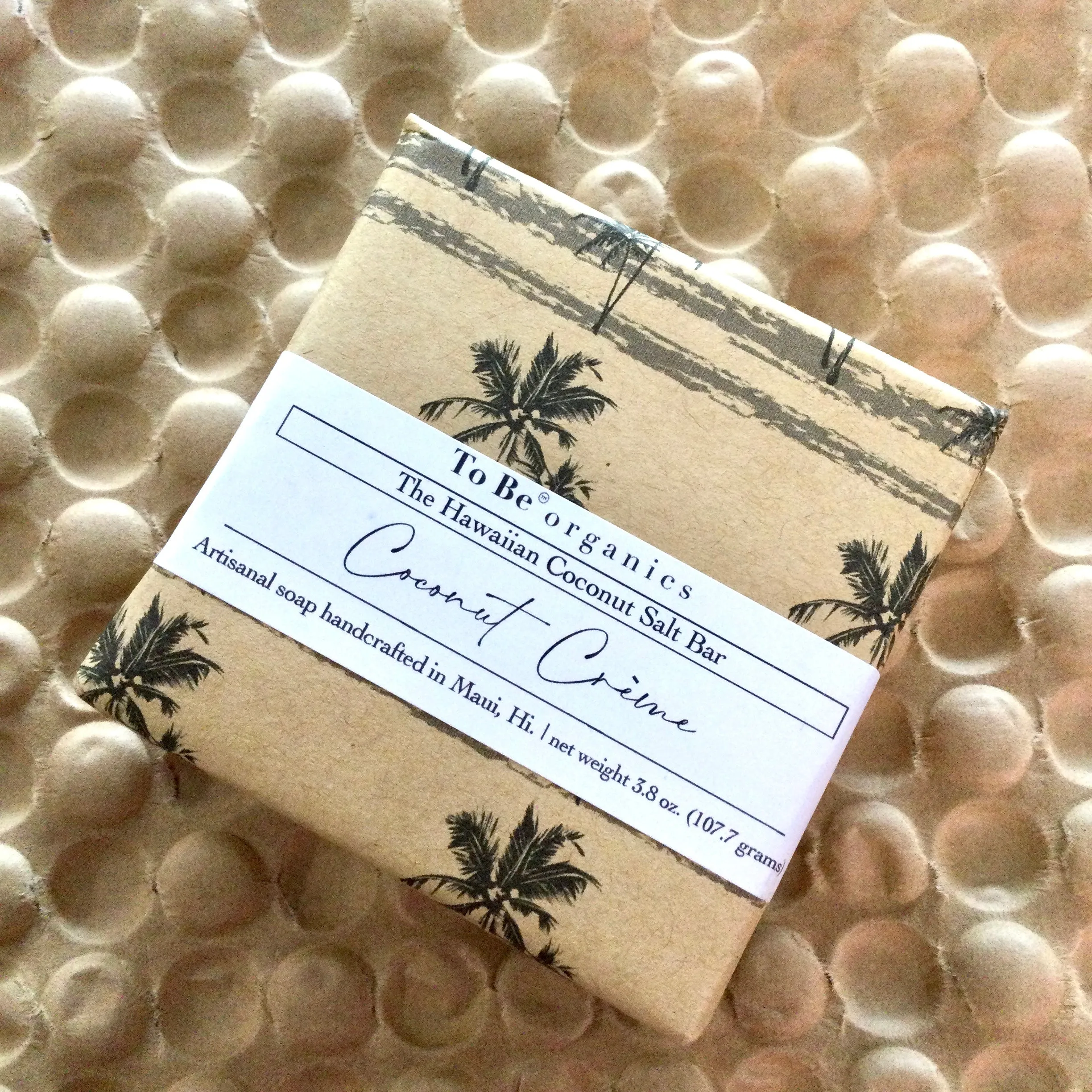 To Be Organics - luxury coconut bar soap