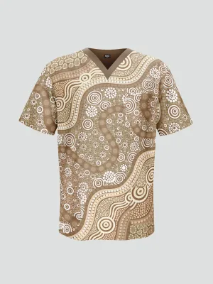 Yuuruu Yulunga - Unisex Custom Scrub Top